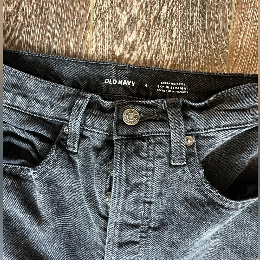 High Rise black jeans